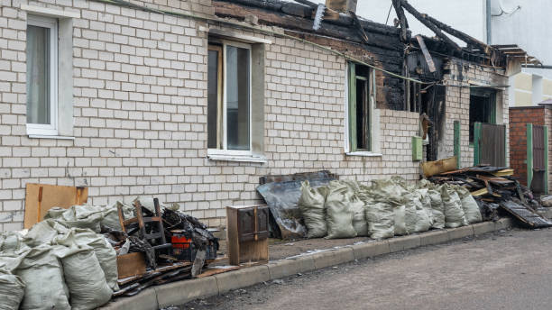 Professional Smoke Damage Removal technician working in Gilbert, AZ